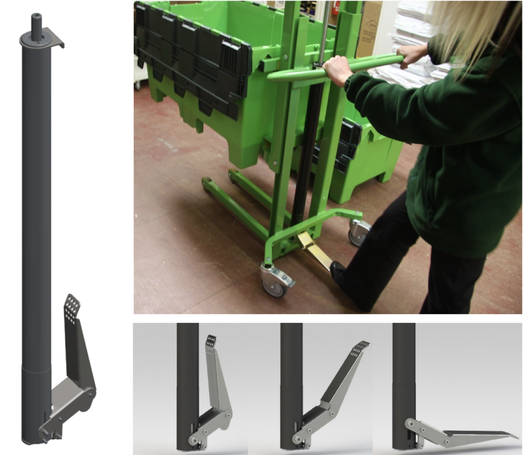 Easylifter for manual handling in store