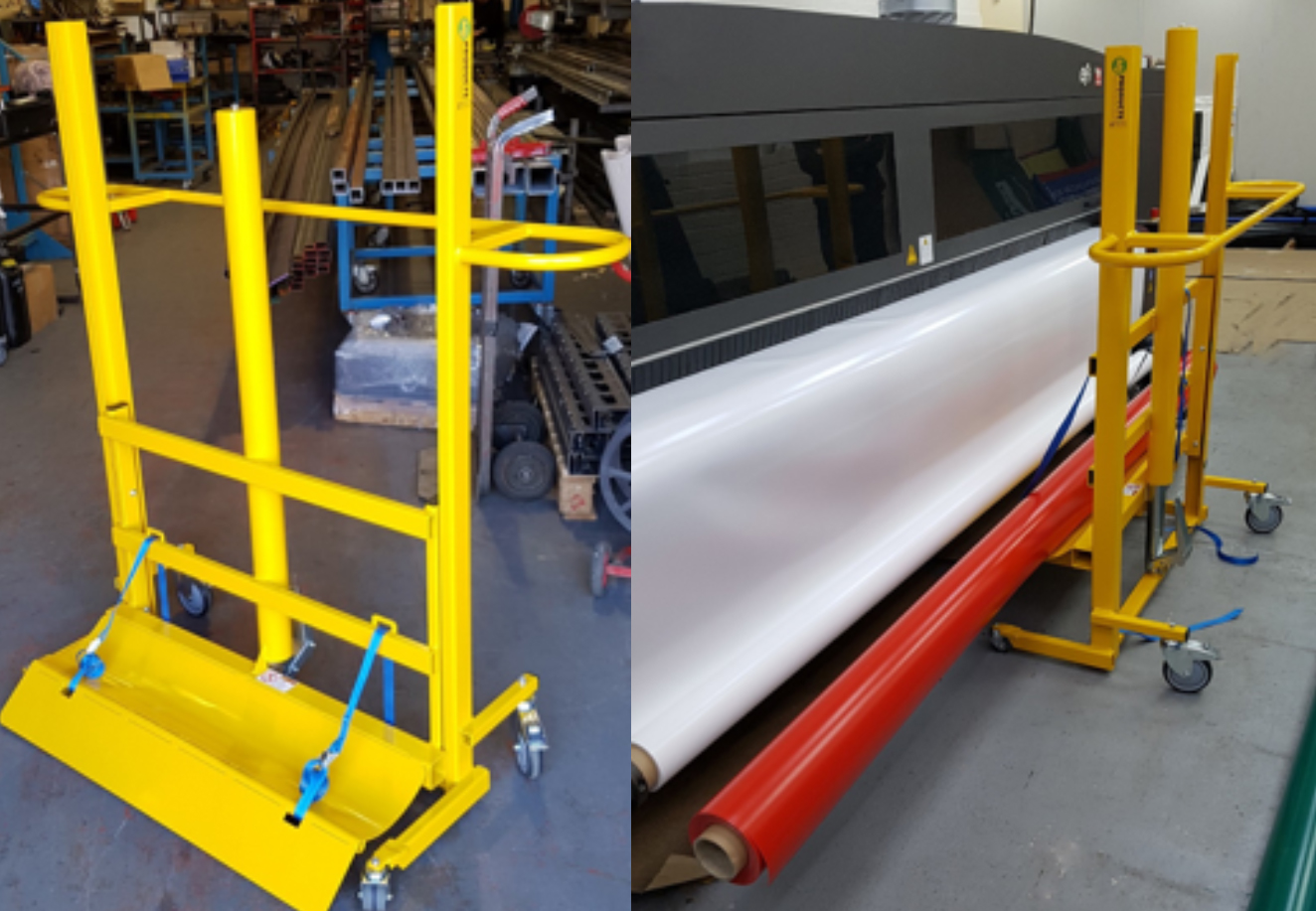 Handling Rolls of Fabrics